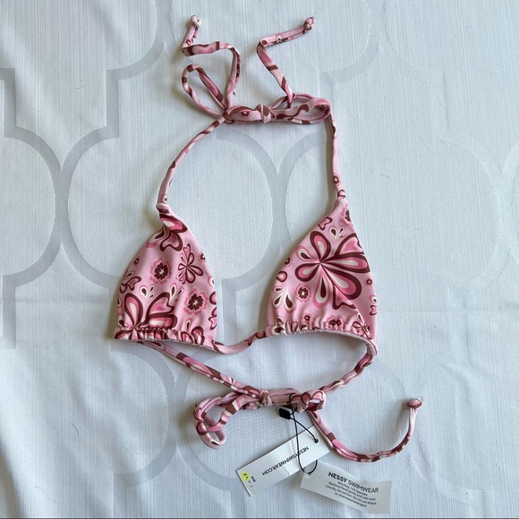 Nessy Swimwear Swim New Nessy Swimwear Kayla Triangle Bikini Top